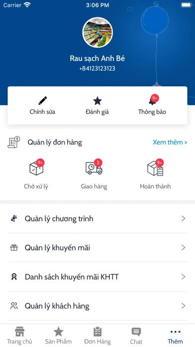 NextRTM Seller سکرین شاٹس