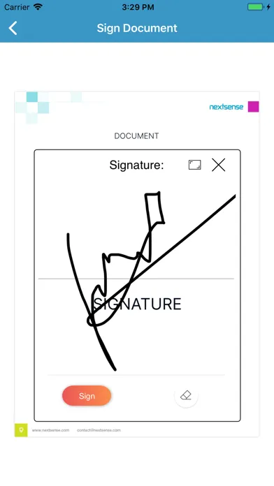 Screenshot di Nextsense eSign