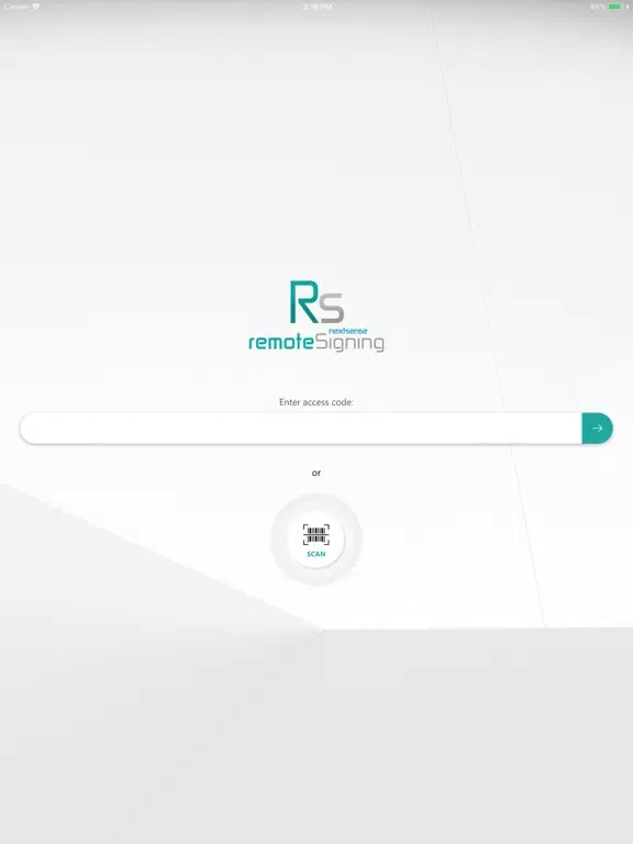 Nextsense Remote Signing iPad  Screenshots