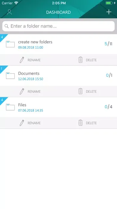 Nextsense Remote Signing Screenshots
