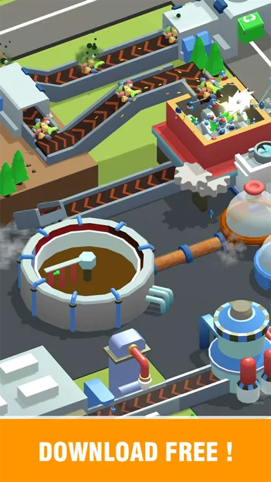 Capturas de tela do Recycle Factory