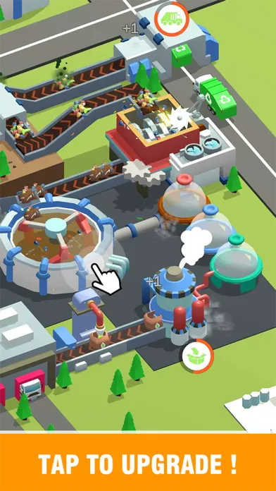 Capturas de tela do Recycle Factory