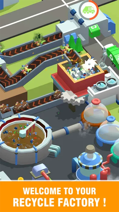 Capturas de tela do Recycle Factory
