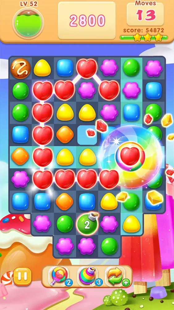 Скриншоты Candy Smash