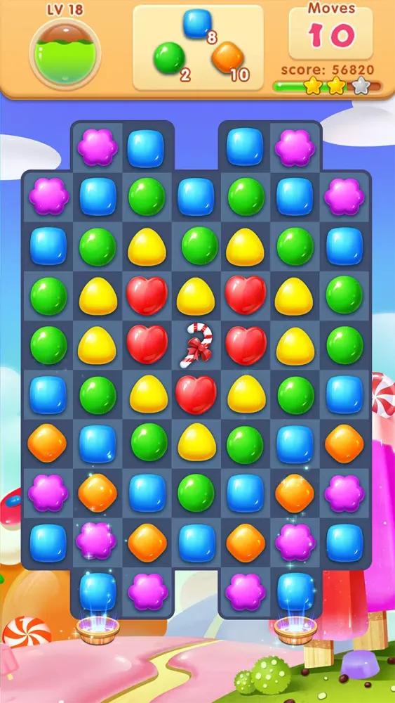 Скриншоты Candy Smash