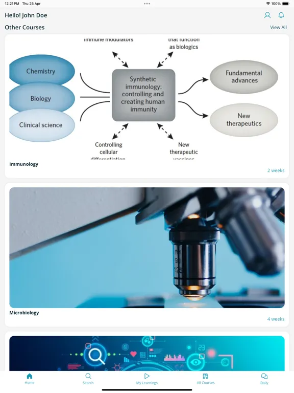 Capturas de tela do NEXT STEPS USMLE iPad 