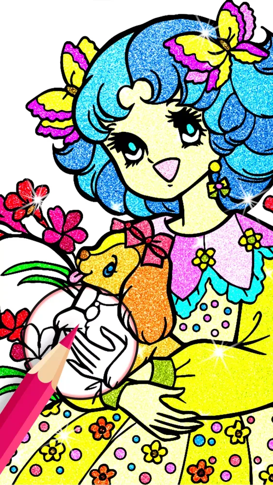 Zrzuty ekranu Glitter Color