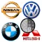 Cars Logo Pixel Art Coloring