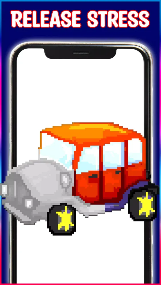 Cars Pixel Art Screenshots