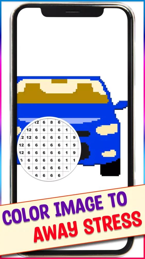 Cars Pixel Art Screenshots