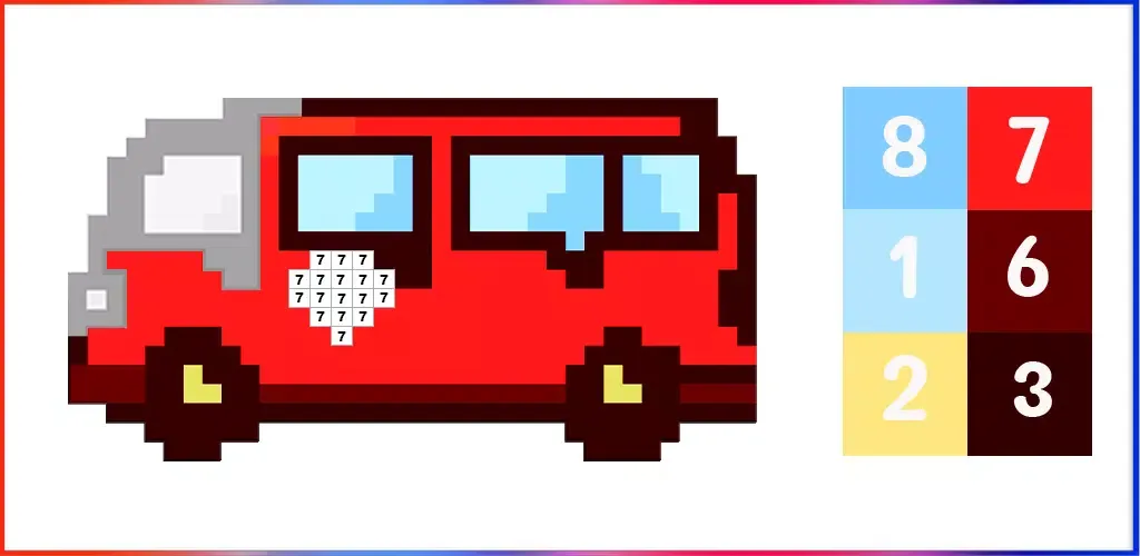Cars Pixel Art Screenshots