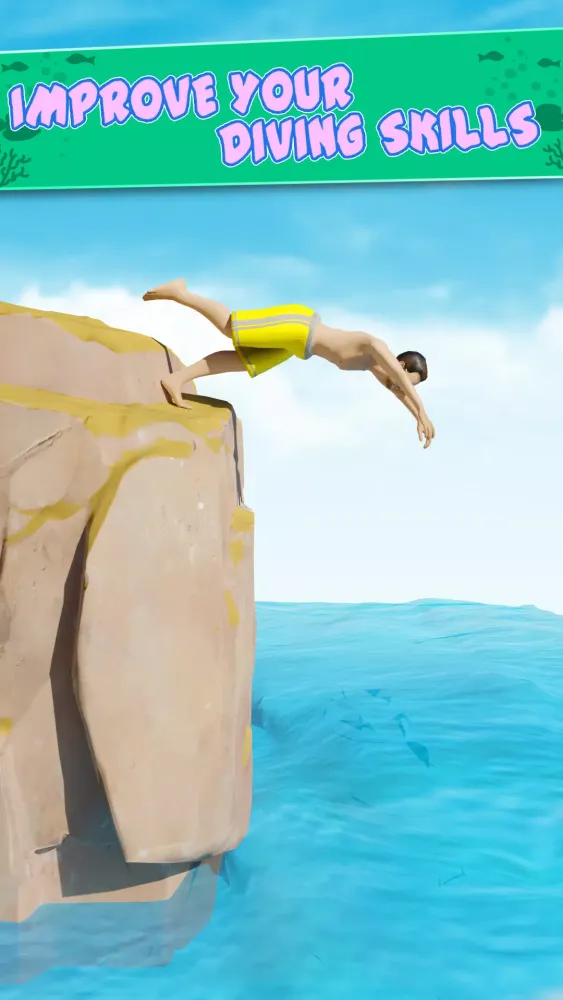 Cliff Flip Diving 3D Flip Screenshots