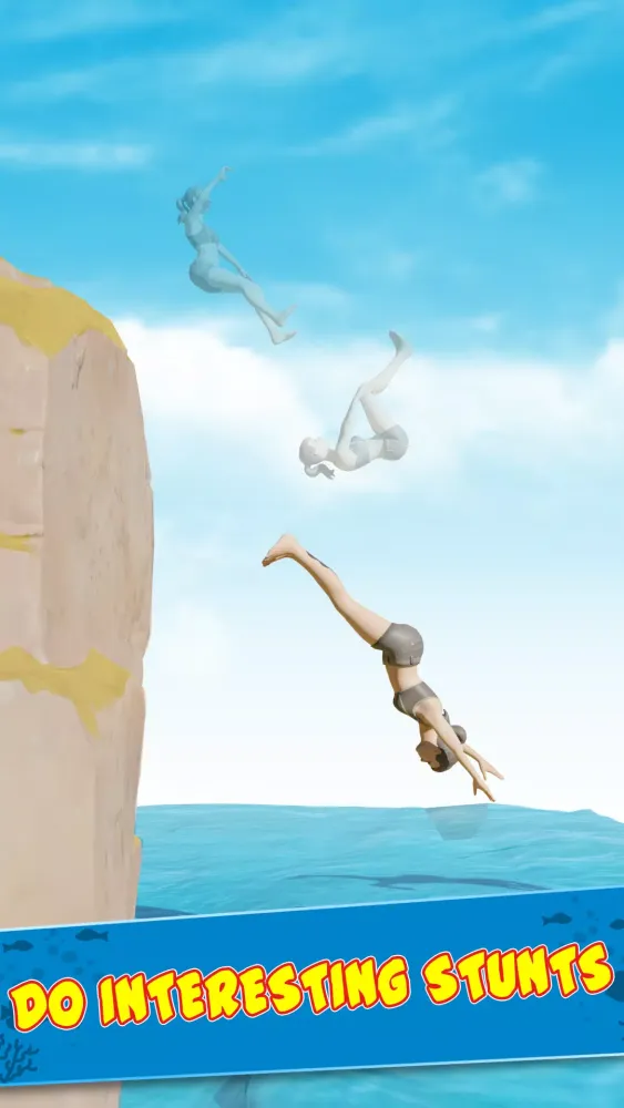 Cliff Flip Diving 3D Flip Screenshots