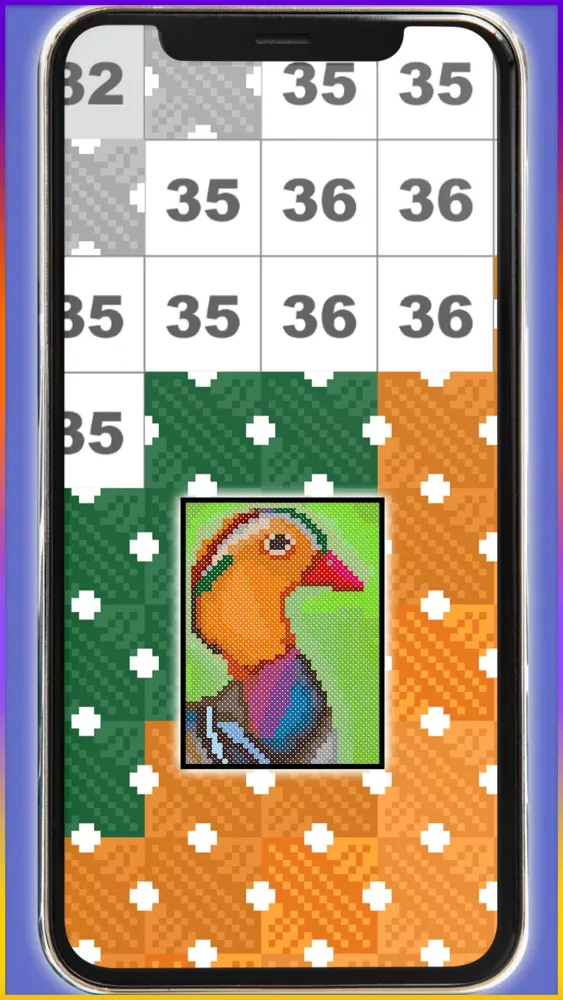 Animals Cross Stitch Coloring Screenshots