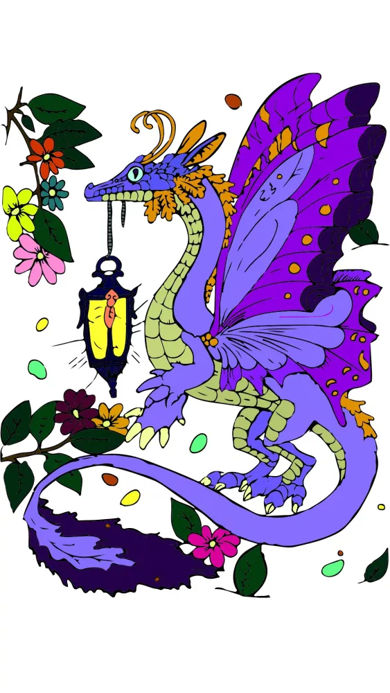 Dragons Paint By Number应用截图