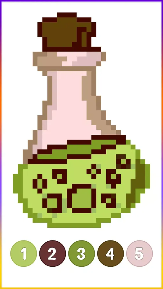 Halloween Pixel Art Coloring Screenshots