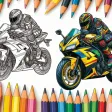 Bikes Color By Number