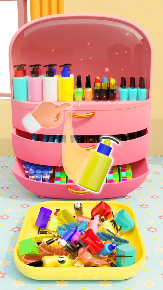 Capturas de tela do DIY Beauty Organizer