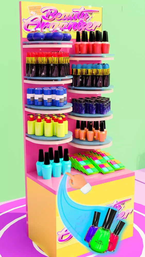 Capturas de tela do DIY Beauty Organizer