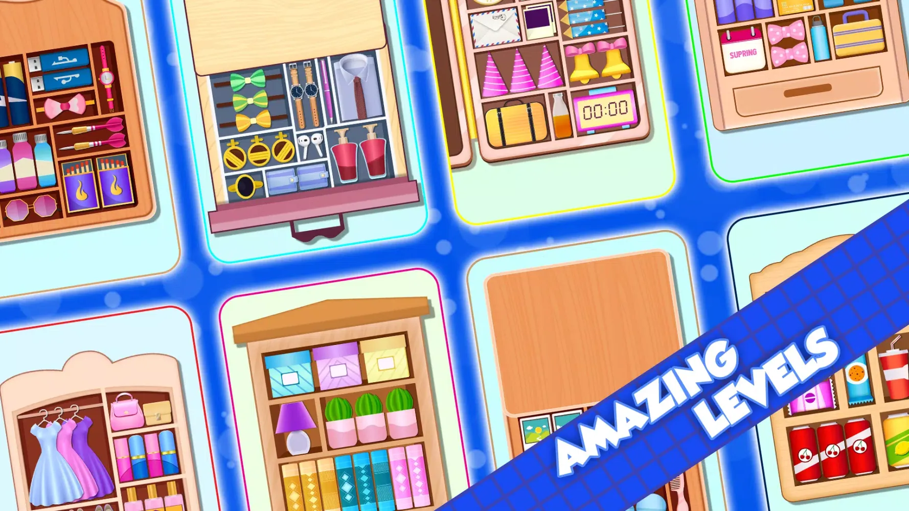 Arrange Right - Cupboards Sort Screenshots