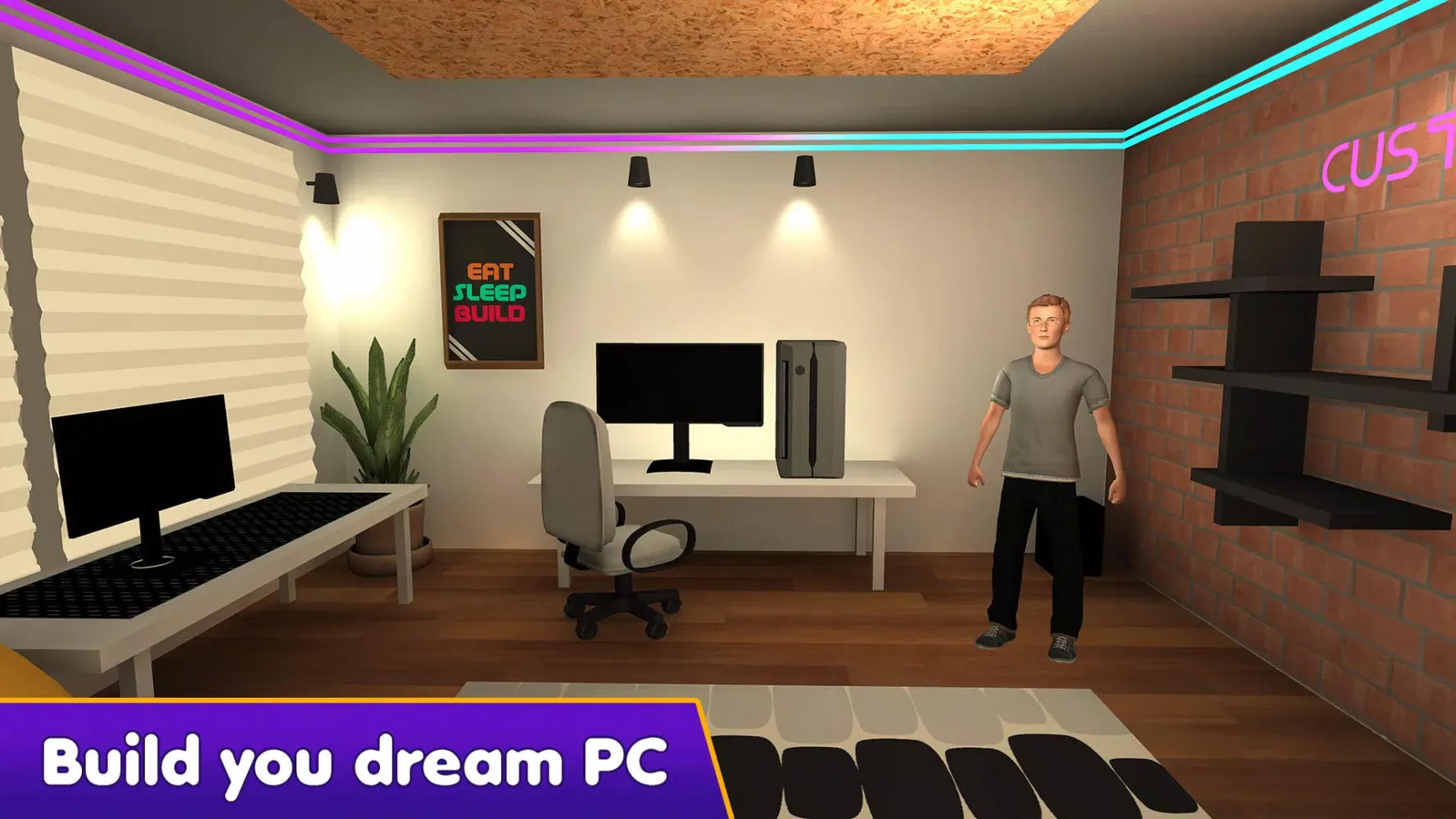 PC Building Simulator 3D Screenshots