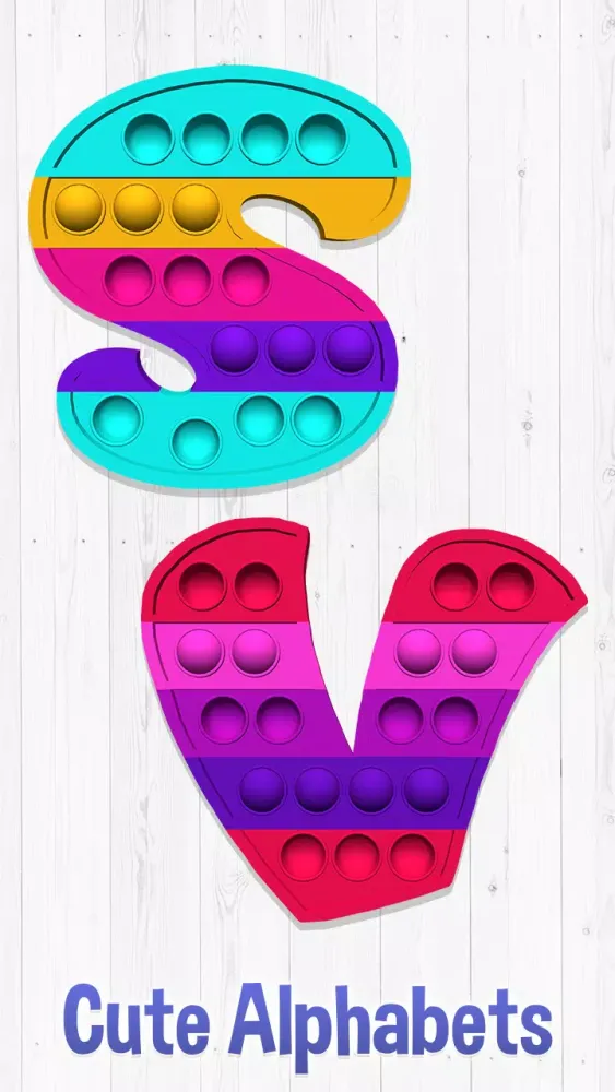 Pop It Alphabets 3D Giant Screenshots
