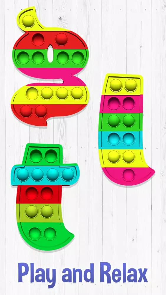 Pop It Alphabets 3D Giant Screenshots