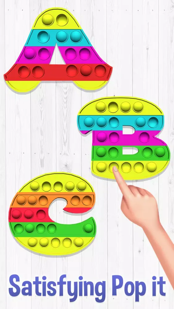 Pop It Alphabets 3D Giant Screenshots