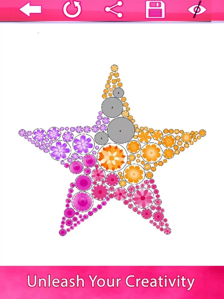 Capturas de pantalla de Flowers Art : Color by Number iPad 