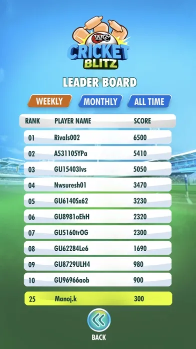 WCC Cricket Blitz应用截图