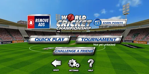 Capturas de tela do World Cricket Championship  Lt