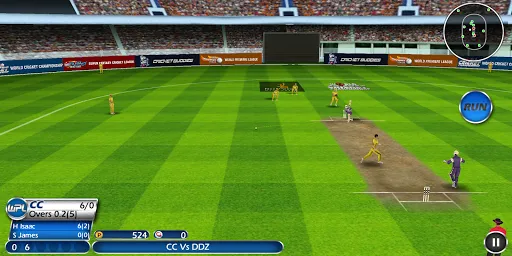 Capturas de tela do World Cricket Championship  Lt
