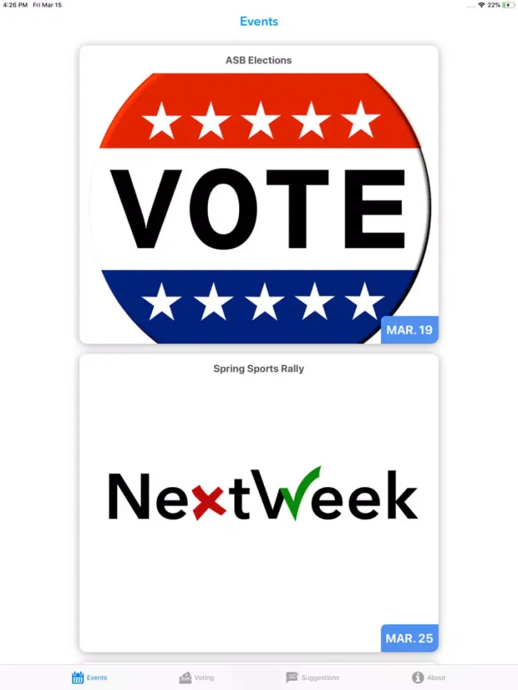 Capturas de tela do NextWeek - Get Connected! iPad 