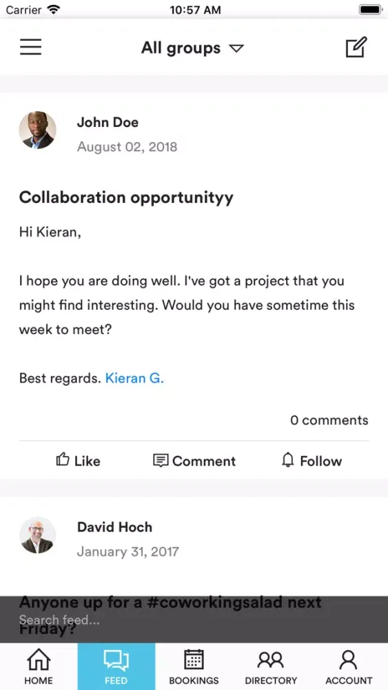 Bold - Meeting Rooms स्क्रीनशॉट