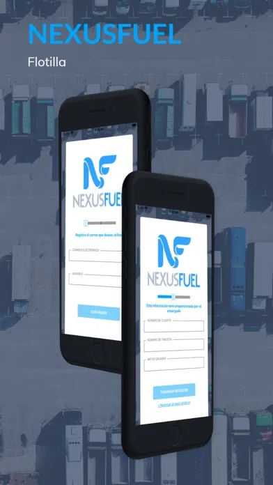 Tangkapan skrin NexusFuel Flotilla