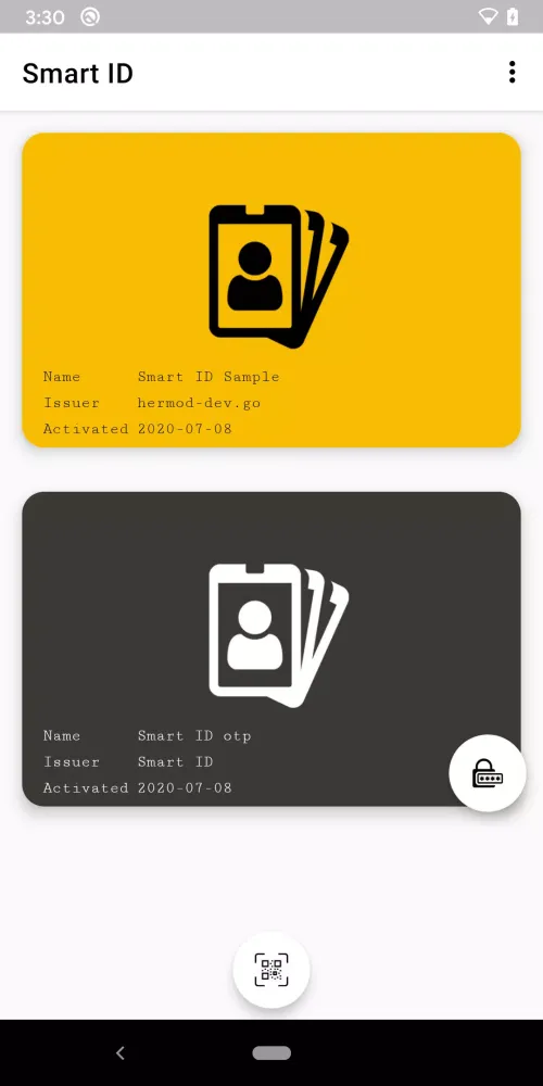 Nexus Smart ID Screenshots