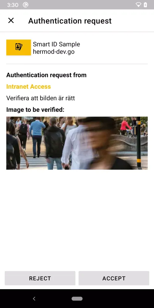 Nexus Smart ID Screenshots