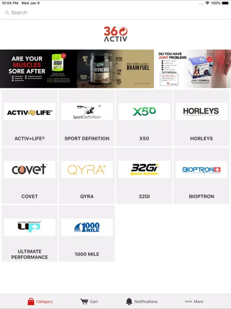 360activ iPad 应用截图