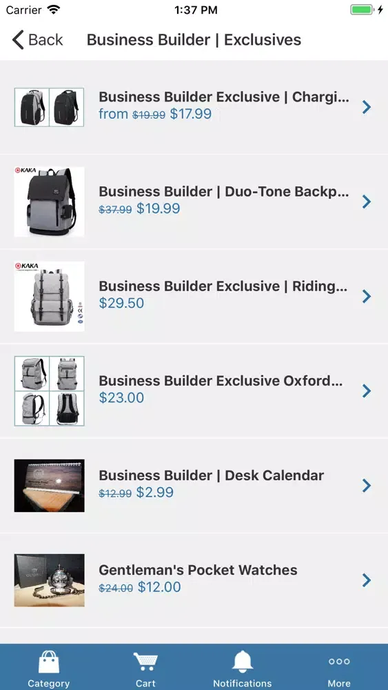 BbuilderToGo Screenshots