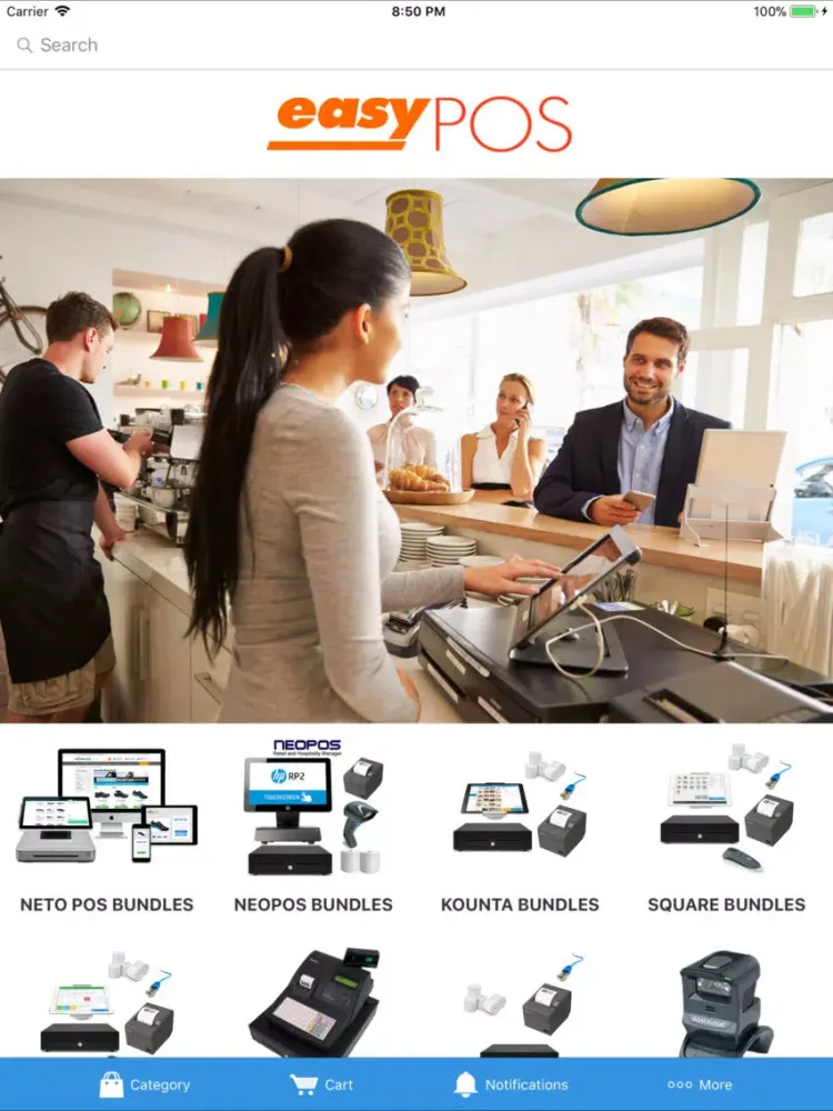 EasyPOS Australia iPad  スクリーンショット