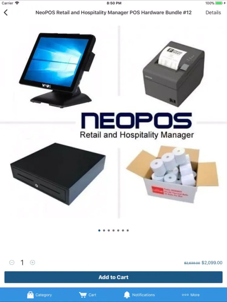 EasyPOS Australia iPad  スクリーンショット