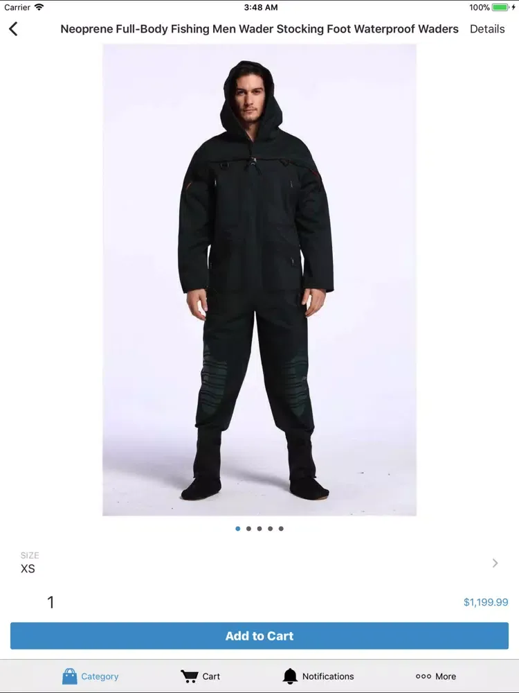 iWader Online Shop iPad 应用截图
