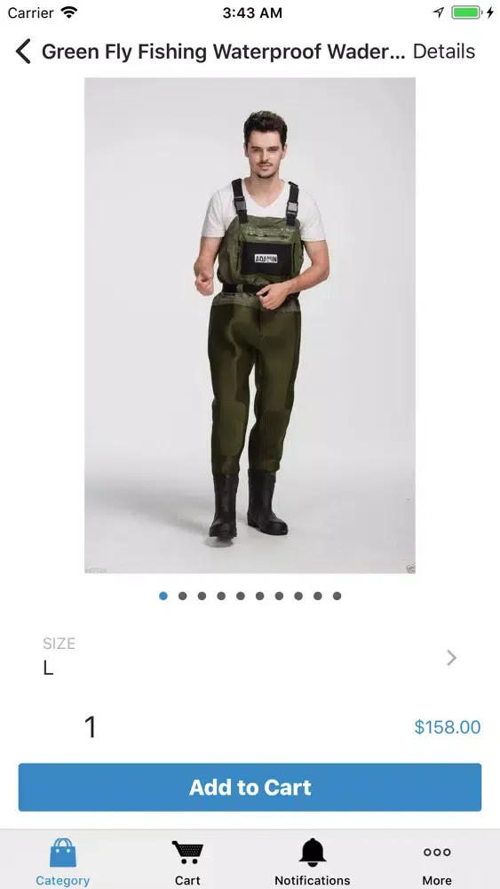 iWader Online Shop应用截图