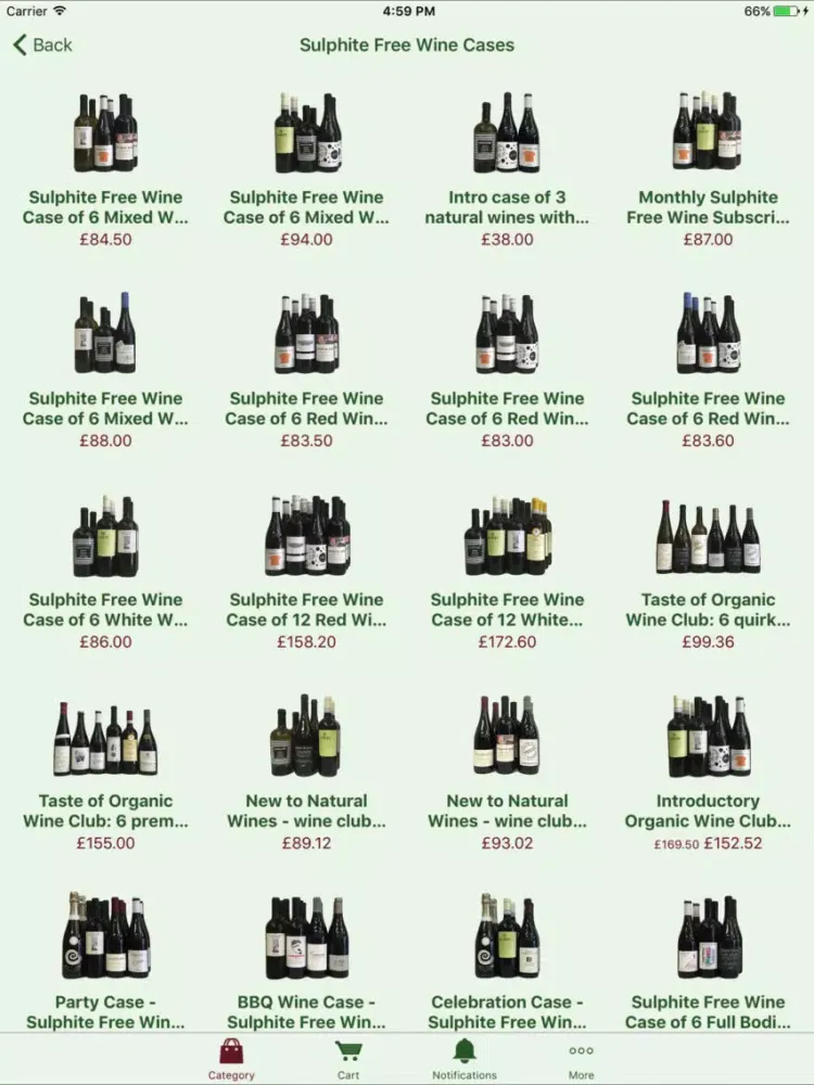 Organic Wine Club: handpicked organic wine iPad  스크린샷