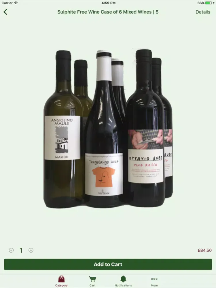 Organic Wine Club: handpicked organic wine iPad  스크린샷