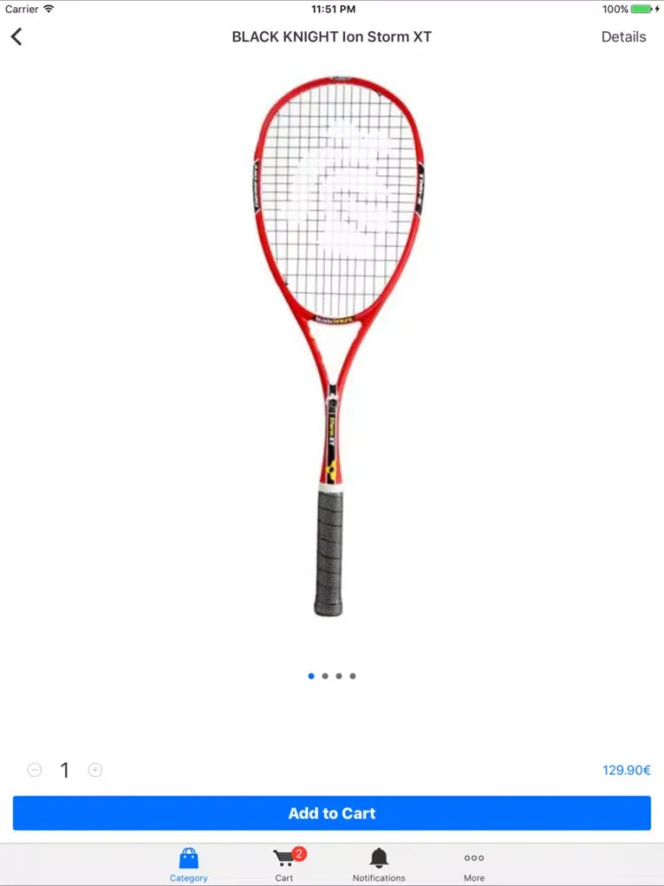 Captures d'écran de Squash Up iPad 