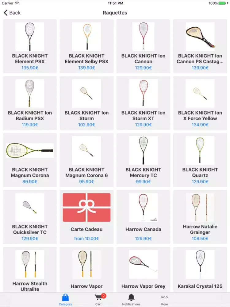 Captures d'écran de Squash Up iPad 