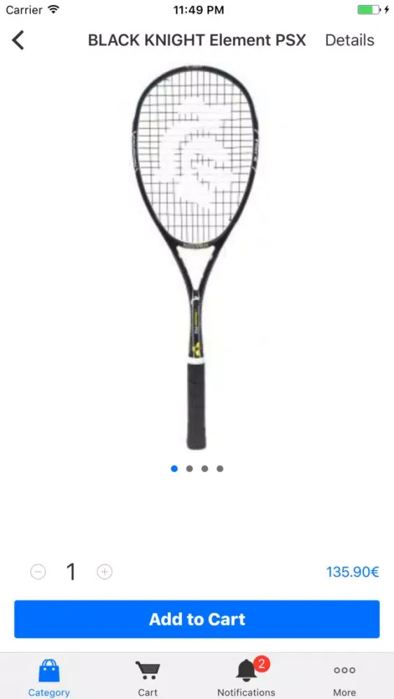 Captures d'écran de Squash Up