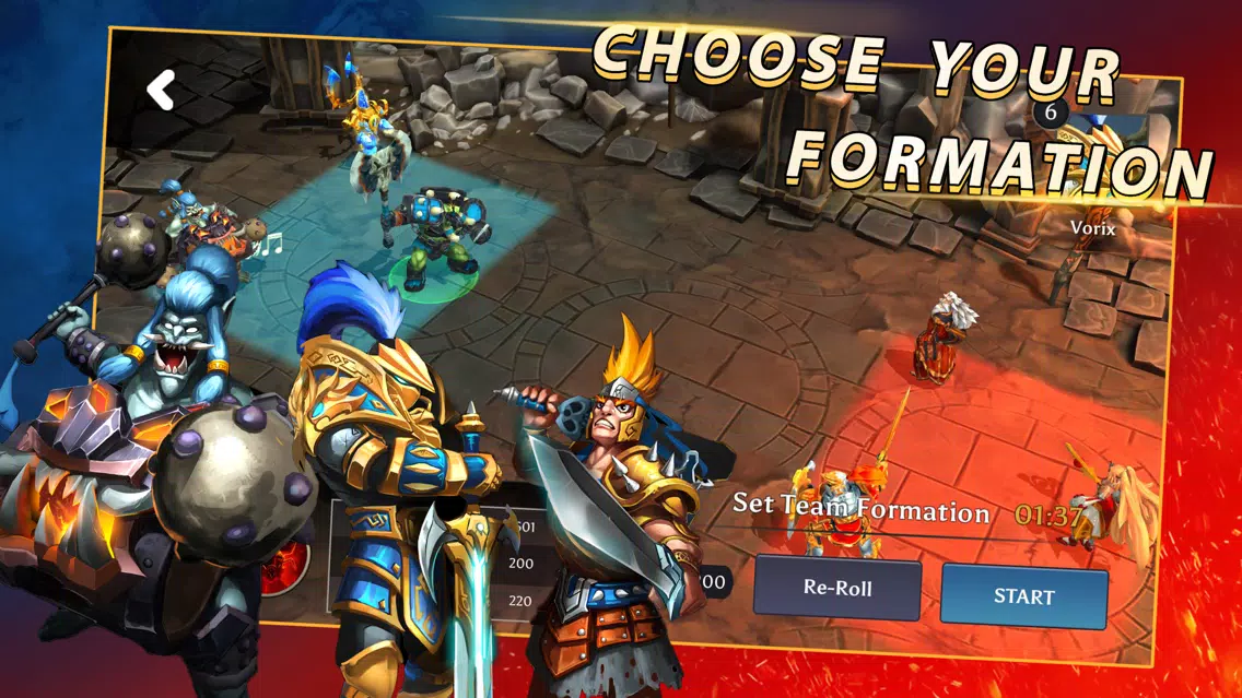 Capturas de tela do Paragon Kingdom: Arena