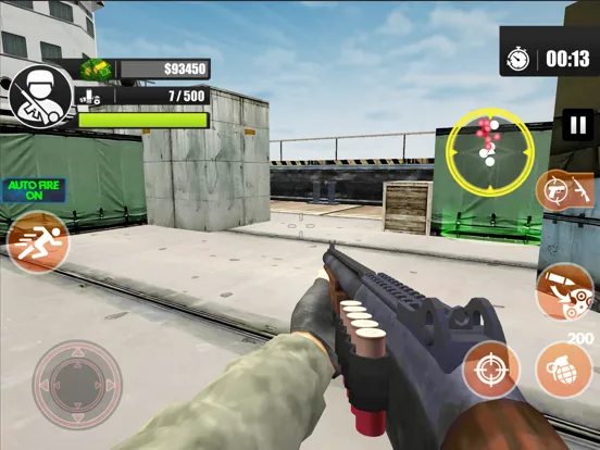 Capturas de pantalla de Shooting Game Modern Combat 3D iPad 